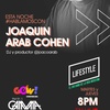Logo Entrevista a Joaquin Arab Cohen @joacoarab Dj Productor y Profesor de Produccion Musical