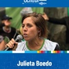 Logo Enrtrevista a Julieta Boedo