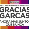 Logo "Los Garcas" - Actualmente, en el Poder.
