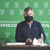 Logo Intendente Guillermo Britos INFORME SEMANAL COVID_19 CHIVILCOY NUEVAS RESTRICCIONES 