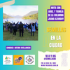 Logo Nota con Ariel y Yamila, de la Columna Juana Azurduy, 8va Marcha del Lago Escondido