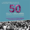 Logo 50 AÑOS DE LA HUELGA GENERAL.CONTRA EL GOLPE DE ESTADO EN URUGUAY - 