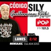 Logo Guillermina Rock en Código Sily en FM Pop