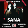Logo Entrevista a SANA en Enemigos de la Siesta 