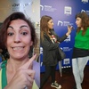Logo Entrevista de Gabriela Radice en el Cine Gaumont durante la conferencia de ATE INCAA el 14/03/24 