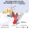 Logo "Mi corazón no es de piedra ni madera" en  la agenda de "La banquina"