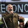 Logo "NOS ECHAN LA CULPA A LOS MAS POBRES, CUANDO ES ESTE SISTEMA EL QUE NO VA MAS" GRINGO CASTRO