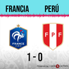 Logo Gol de Francia: Francia 1 - Perú 0 - Relato de @Continental590