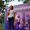 Logo Eva Molina "buscamos una sociedad mas justa y sobre todo sin violencia" 