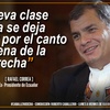 Logo Rafael Correa - Caballero de día - Radio Del Plata