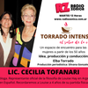 Logo Entrevista a Cecilia Tofanari en Torrado intenso el sabor de la vida 