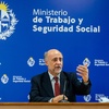 Logo Ministro Pablo Mieres por reforma de la Seguridad Social 