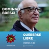 Logo QL_Charló con el Sacerdote Domingo Bresci que recordo a su amigo Carlos Mugica.