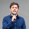 Logo Axel Kicillof en CNN Radio AM 950 