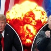 Logo Columna de Oscar Laborde " Trump amenaza con tirar bombas, Putin le contesta" 