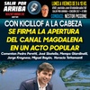 Logo Apertura del Canal Magdalena, comentan José Sbatella y Mempo Giardinelli - Salir por arriba 20/4/23