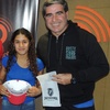Logo Malen Pozo, tri-campeona patagónica en atletismo junto a su entrenador Daniel Fuentes