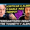 Logo IMPERDIBLE CRUCE DE POSICIONES entre Jorge Alemán y Tognetti ¿Exigirle a Alberto o darle tiempo?