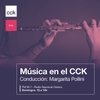 Logo Carla Filipcic, Ma. Cecilia Muñoz y Fernando Pérez en "Música en el CCK"
