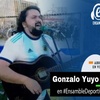 Logo  " La pelota no se mancha"homenaje de la música a Diego Maradona por Yuyo Gonzalo
