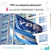 Logo YPF: La industria de juicio