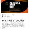 Logo Candidatxs a lxs premios Eter 2021