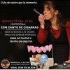 Logo MARCELA DE GRANDE: Unipersonal con canto de cigarras VIE 19 A LAS 21 HS EN VIDAL 3534 REM. DE ESC.