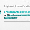 Logo El GCBA desvió 370 millones de pesos del Plan Sarmiento a escuelas privadas