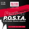 Logo Festival P.O.S.T.A. con Federico Baggini | Pasen y Vean #3