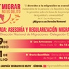 Logo Migrar es un Derecho Humano: Jornadas de asesoría y regularización migratoria