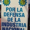 Logo Diego Espeche sobre la campaña de la UOM en defensa de la Industria Nacional