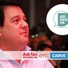 Logo Adrián Peña entrevistado en Así Nos Va por RADIO CARVE