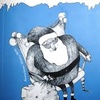 Logo #AndarEntreLibros por María del Carmen Giuliano NAVIDAD BLANCA DE SANDRA COMINO