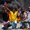 Logo #Editorial 07/07/2021 "Haiti es el simbolo de la colonización imperialista" por Pablo Ramos
