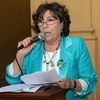 Logo Reportaje a Raquel Papalardo. Directora del Colegio Mariano Acosta Premio Azucena 2022