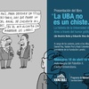 Logo presentación del libro "La UBA no es un chiste"-parte 2