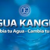 Logo Agua Kangen en Radio Pop con Claudio Maria Dominguez. Matias Cosentino  y el Dr. Mario Garcia.