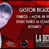 Logo Móvil con Gastón Ricaud actor de #LaDenuncia Rosario Teatro @LaComediaMR - (12/01/2018)