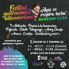 Logo Festival Gastronómico Latinoamericano "Aquí se respira lucha"