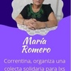 Logo #CorrientesTeNecesita María Romero organizadora de la colecta solidaria por Corrientes.