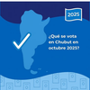 Logo Chubut: elecciones 2025