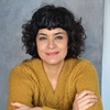 Logo Moro Anghileri Directora y actriz en Club de Barrio, para hablar del "Gato de Borges" en el Bafici