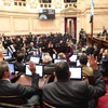 Logo Debate en el Senado: @juniojuancarlos en el #CaféPolítico de Que vuelvan las ideas
