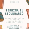Logo El Cens 468 da a conocer su oferta de secundario para adultos