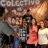Logo A redoblar por Santiago Maldonado- Murgas Rosarinas 