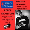 logo Entrevista a Peter Deantoni - Manager del Rock y escritor