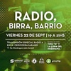 Logo Transmisión especial desde la cerverceria Sarandí| Ciclo: Radio, Birra, Barrio