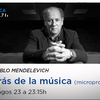 Logo Detras de la Música con Pablo Mendelevich