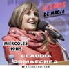 Logo Claudia Ormachea - en Llenos de Magia x Radio Caput - 28/10/2020