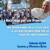 Logo LA BOCA REZA POR VOS FRANCISCO 🙏🏼🕯️
